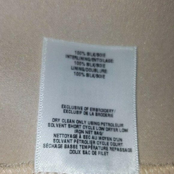 °$4,590 NEW OSCAR DE LA RENTA BLUE SILK LEAF MIDI DRESS US 8 - Picture 8 of 12